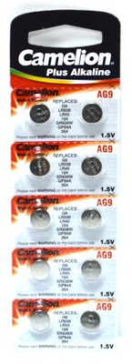 Батарейка Camelion AG9 LR936, 1шт 00000006415