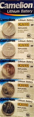 Батарейка Camelion CR2032-3V, 1шт 00000008888
