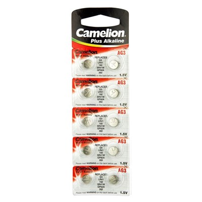 Батарейка Camelion AG3 LR41 00000009507
