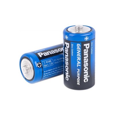 Батарейка Panasonic LR-14, 1шт 00000009988