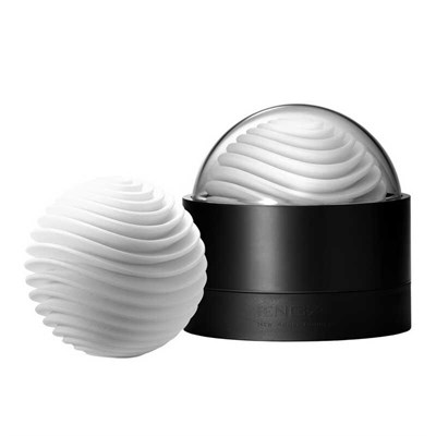 Мастурбатор Tenga Geo Aqua белый. 49118