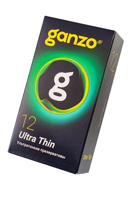 Презервативы Ganzo Ultra thin супертонкие, 12шт