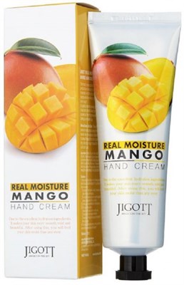 Увлажняющий крем для рук Jigott Real moisture Mango, 100ml