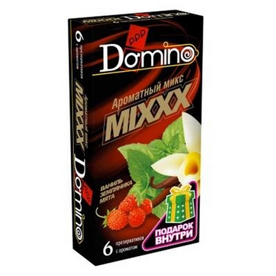 Презервативы Domino Classics Ароматный Микс, 6 шт.