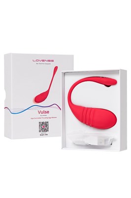 Гаджетовый смарт вибратор для пар Vulse от Lovense, силикон, красный 00001309543