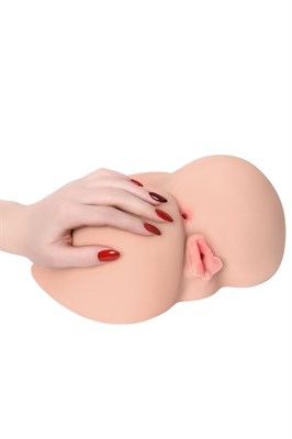 Мастурбатор реалистичный с вибрацией и ротацией Kokos Juliana Hip, TPR, телесный, 23 см 00001309420