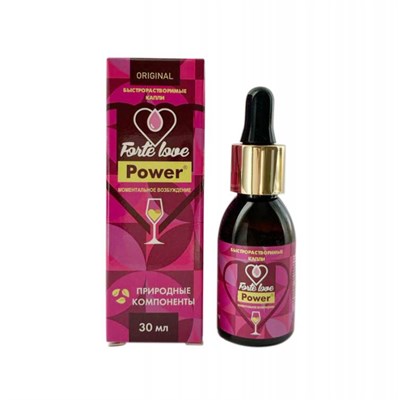 Афродизиак 'Forte Love Power' мгновенного действия женский, 30 мл 00000015632