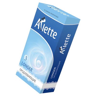 Презервативы Arlette Longer продлевающие, 12шт 00000116641