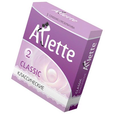 Презервативы Arlette Classic классические, 3шт 00000116642