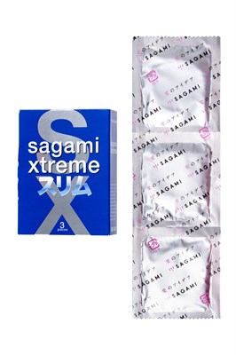 Презервативы Sagami Xtreme Feel Fit розовые без накопителя сверхтонкий латекс 0,04мк, 3шт 00000116666