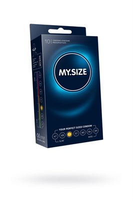 Презервативы MY.SIZE 53 №10 увеличенный объем 17,8*5,3см, 10шт 00001307423