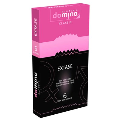 Презервативы Domino Classic Extase, 6 шт 00001309343