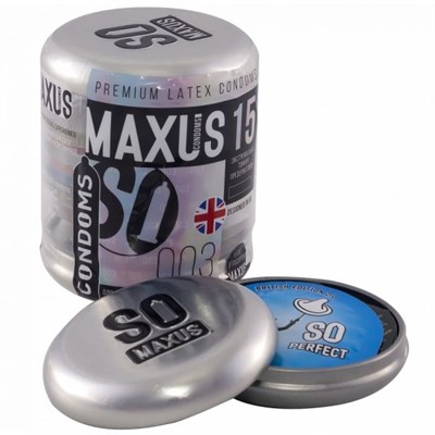 Презервативы Maxus Extreme Thin 003 супер тонкие, в железном кейсе, №15 00001309427