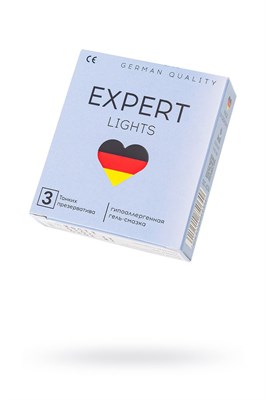 Презервативы Expert Lights ультратонкие, 3 шт. 00001310069