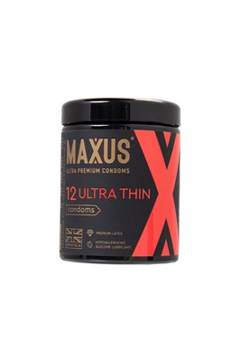 Презервативы Maxus Sensitive ультратонкие в железном кейсе, №12 00001310141