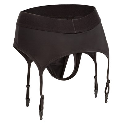 Трусики для страпона c подвязкой Boundless™ Thong with Garter, S/M 00000117238