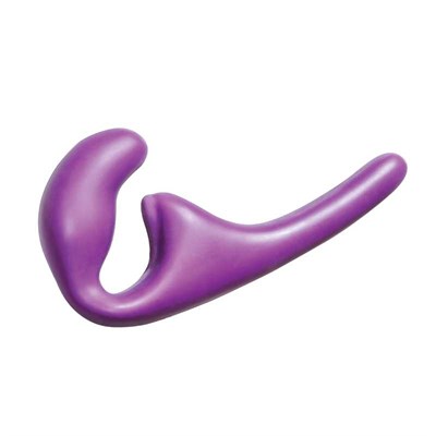 Безремневой анальный страпон Natural Seduction Purple, фиолеетовый 00000116510