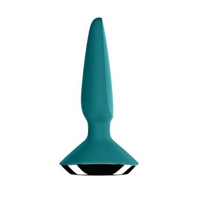 Анальная вибро-пробка на смарт управлении Satisfyer Plug Ilicious 1, мятная 00001308135