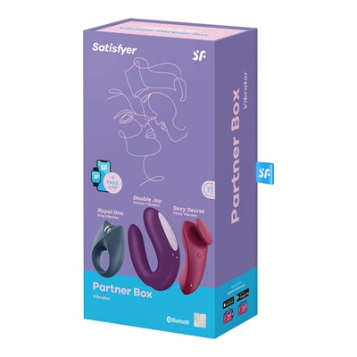 Смарт набор вибростимуляторов Satisfyer Partner Box-3 00001307814