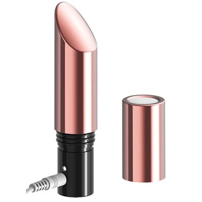 Мини-вибратор в виде губной помады Love Bullet, золотистый 8 режимов 00000117098