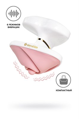 Вибратор Mystim Heart ?s Desire, розовый 6,7 см 00001310089