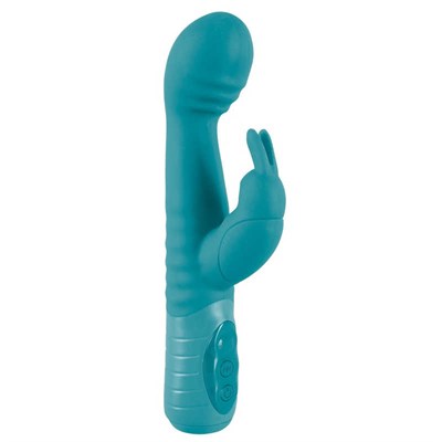 Вибратор You2Toys Doppelkopf,  для клитора и G-точки, бирюзовый 00001307410
