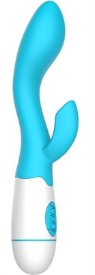 Вибратор-кролик Lovetoy 30 режимов, силикон тиффани, 19*3 см 00001307929