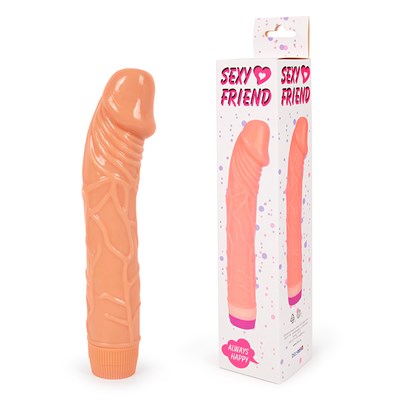Вибратор-реалистик Sexy Friend с загнутой головкой, 22.5*4,3 см 00000117046