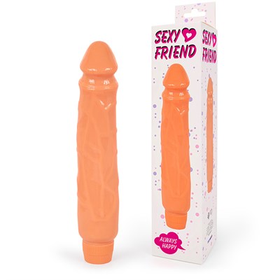 Вибратор-реалистик Sexy Friend без мошонки телесный, 23*4,5 см 00000117047