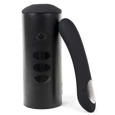 Смарт набор для секса на расстоянии Kiiroo мастурбатор Titan + вибратор Pear2, черный 00001308101