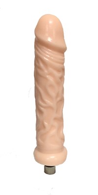 Фаллос насадка для секс машины, с хребтом, 20*4см 00001308716