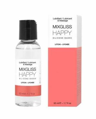 Премиум любрикант MixGliss Litchi силиконовый с ароматом личи, 50 мл 00001308863