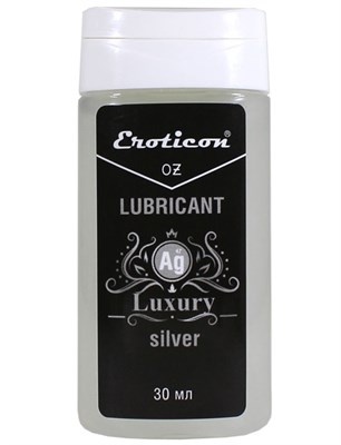 Гель-смазка Eroticon Luxury Ag защитная с серебром, 30 мл 00001310005