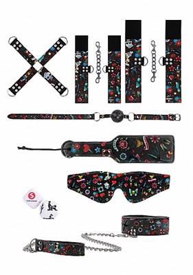 Набор для связывания Tattoo Style Bondage Kit - Old School Tattoo Style 00000116771