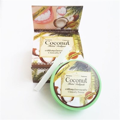 Зубная паста ROСHJANA отбеливающая кокосовая, 30 гр 00000116609