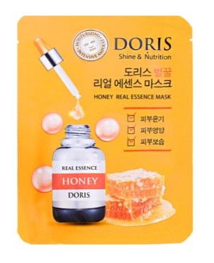 Питательная ампульная маска для лица с экстрактом мёда Doris Honey Real Essence Mask 25 мл 00001308386