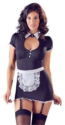 Наряд горничной с белым воротничком, Cottelli Costumes, L 00001308586