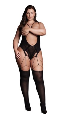 Боди с имитацией чулок Elara VIIX (XL-4XL) 00001309890