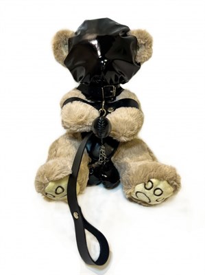 BDSM Мишка-раб в глухой маске, 30см 00000116757