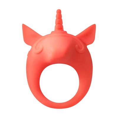 Вибро-кольцо Mimi Animals Unicorn Alfie Orange, оранжевое 00000116650