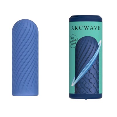 Мастурбатор двусторонний ребристый ARCwave Ghost Pocket, синий 00001309436