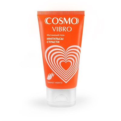 Возбуждающий вибро-гель Cosmo Vibro с ароматом манго, силиконовый, 50 г 00001309793