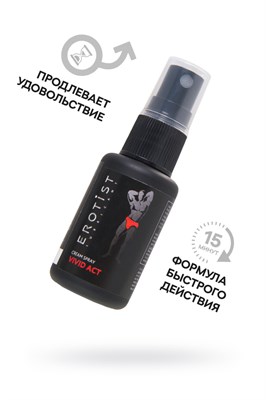 Крем-спрей Erotist Vivid Act, для повышения потенции и улучшения эрекции, 30мл 00001309049