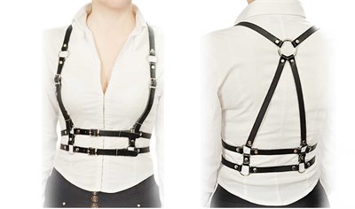 Портупея Cross-Belt, чёрная - M/XXL 00001307770