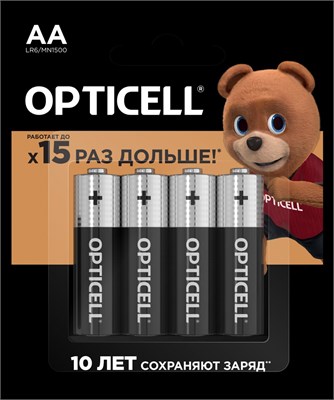 Батарейка AA Opticell LR6, 1шт 00001509478