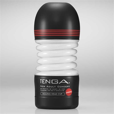 Мастурбатор Tenga Rolling Head Cup Hard, черно-красный 00001509550