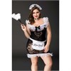Наряд горничной Candy Girl Fanny, черно-белый - 2XL 00000015476 - фото 43181