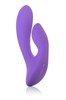 Вибратор двойной S17, фиолетовый силикон - фото 46539