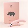 Вибромассажёр Rhino гаджетовый, розовый - фото 46548