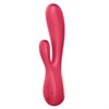 Гаджетовый вибратор-кролик Satisfyer Mono Flex, красный - фото 46579